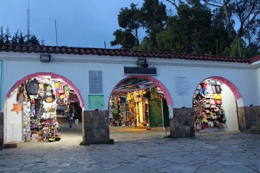 Entrance to Monserrate Round Trip by Cable Car or Funicular 2