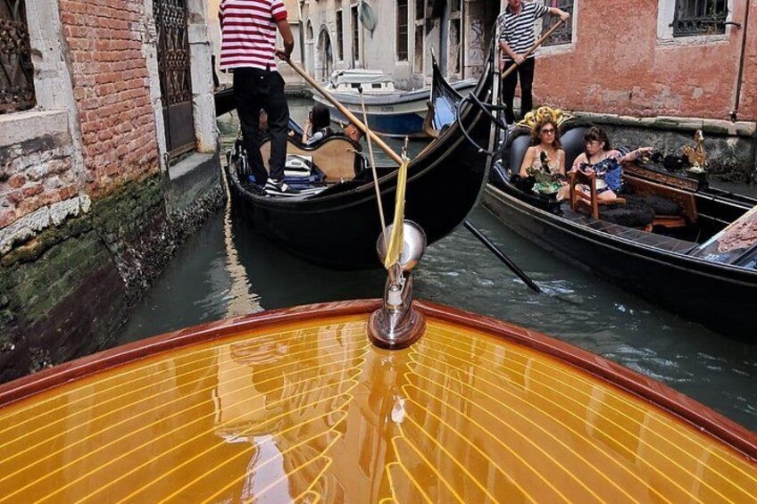 Venice Private Water Taxi from your Hotel to Santa Lucia Station 3