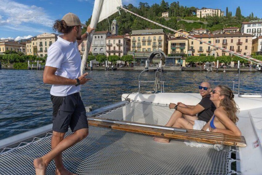 4 hours tour on a Private Catamaran on Lake Como with Aperitif 1