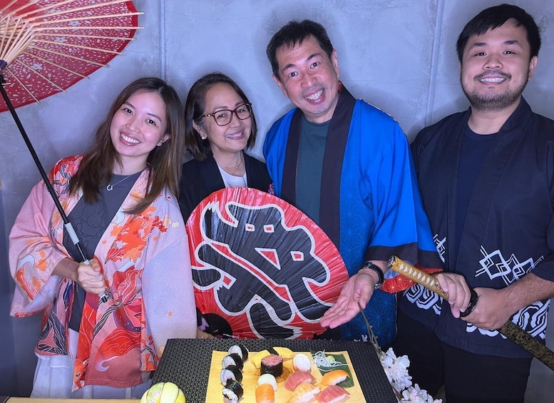 Picture 9 for Activity Tokyo: Sushi Making Class in a Happi Coat near a Famous Spot 4