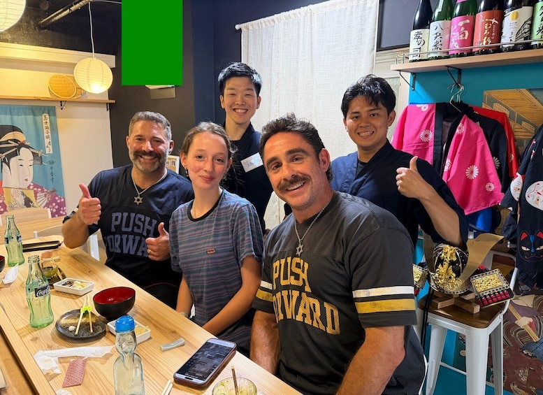 Picture 3 for Activity Tokyo: Sushi Making Class in a Happi Coat near a Famous Spot 3