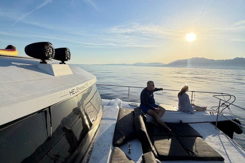 Benalmadena Catamaran : Dolphins, Tapas and Sea Baths 2hrs. 30min. 4