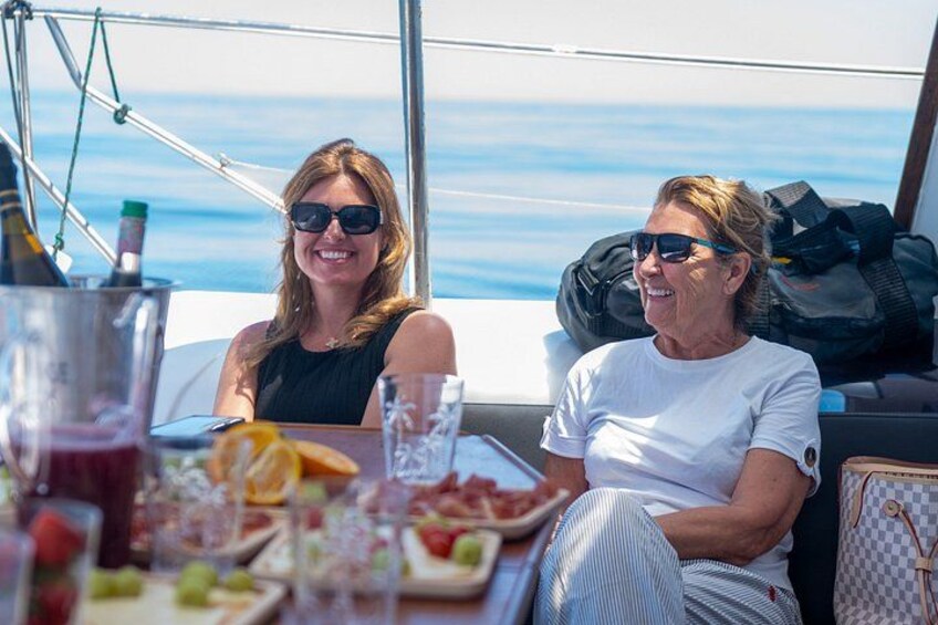 Benalmadena Catamaran : Dolphins, Tapas and Sea Baths 2hrs. 30min. 1