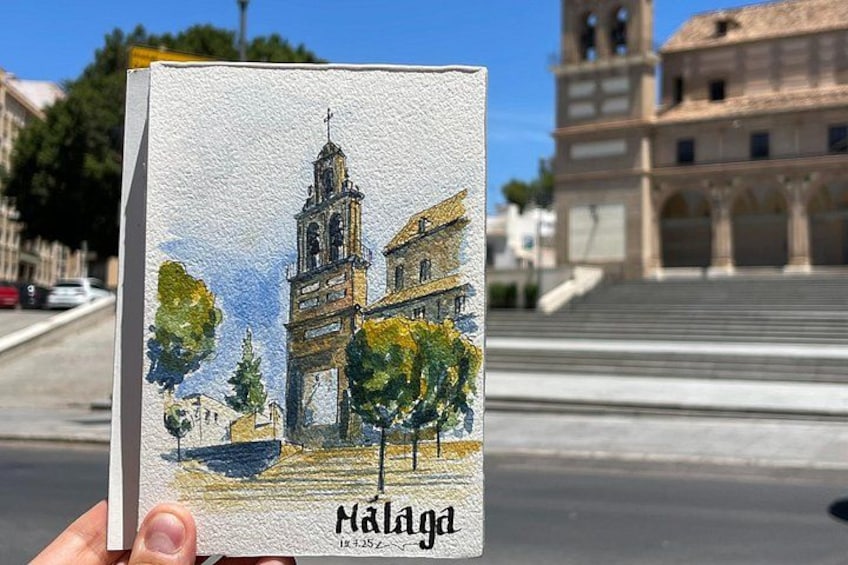 Tour and Drawing in Malaga. No previous experience 1