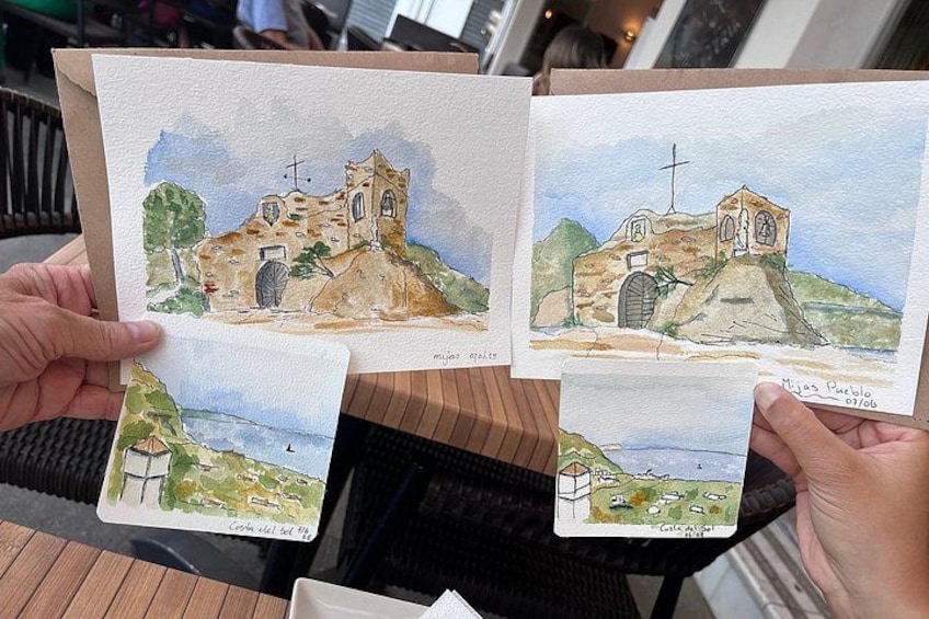 Tour and Drawing in Malaga. No previous experience 2