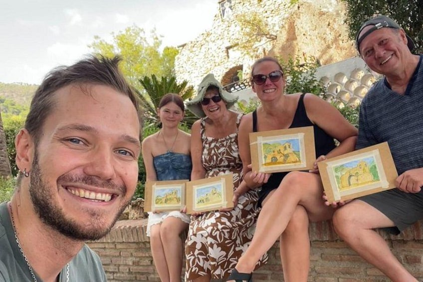 Tour and Drawing in Malaga. No previous experience 2