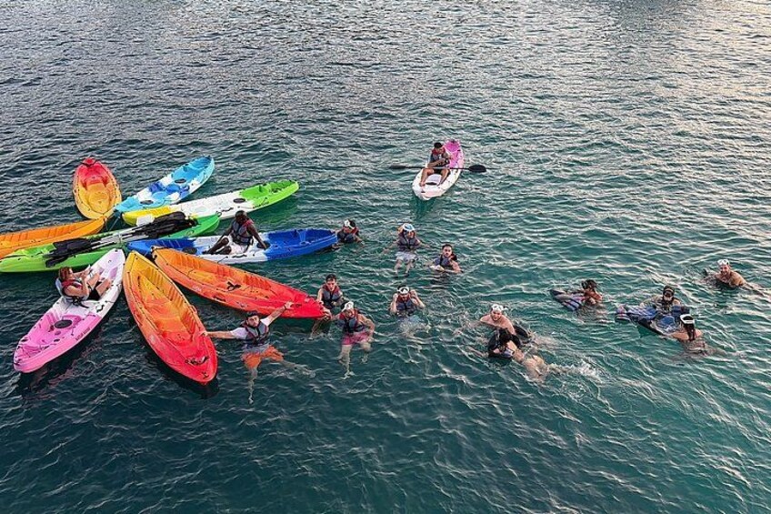 Kayaking and snorkeling in the Mondragó Natural Park in Mallorca 2