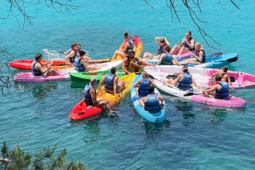 Kayaking and snorkeling in the Mondragó Natural Park in Mallorca 4
