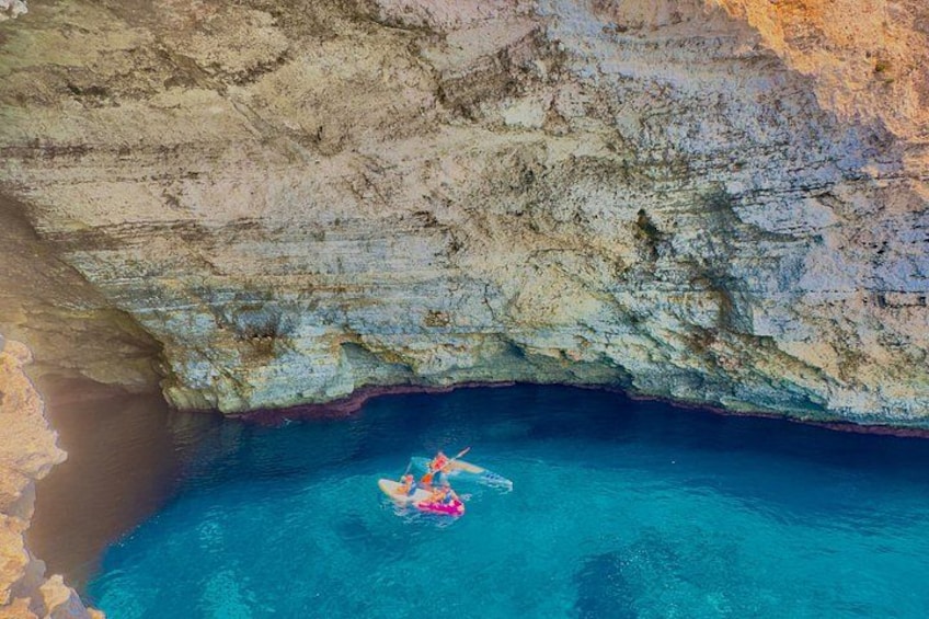 Kayaking and snorkeling in the Mondragó Natural Park in Mallorca 2