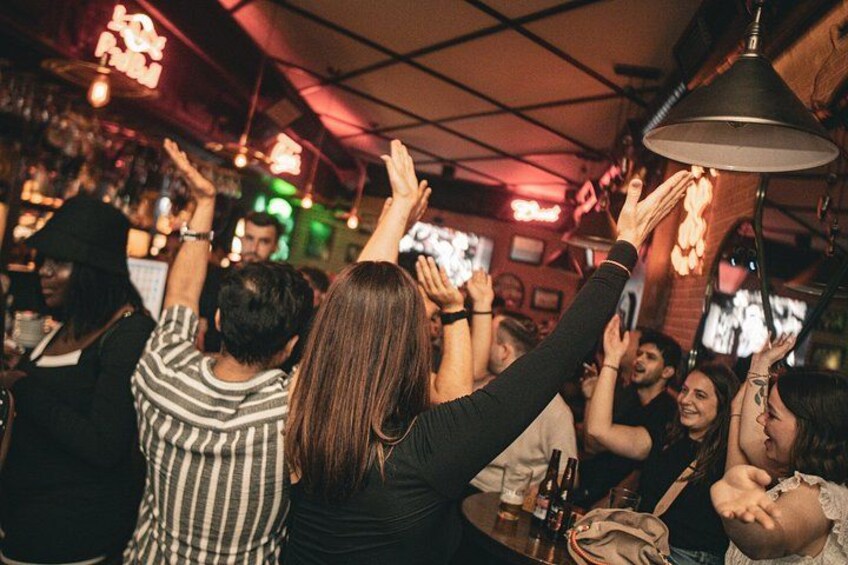 Tirana Pub Crawl with Free Shots and photographer 2