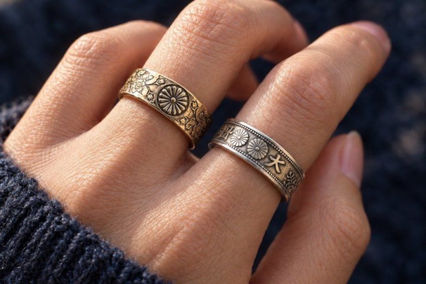 Kyoto Ring Making Workshop: Craft a Vintage Japanese Coin Ring 1