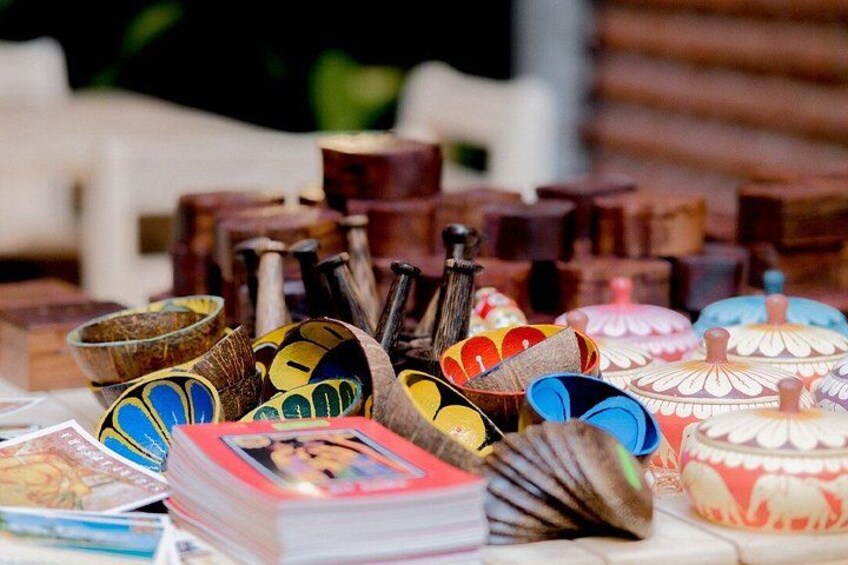 Hands-On Coconut Shell Bamboo Crafting Experience from Sigiriya 3