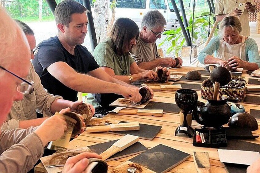 Hands-On Coconut Shell Bamboo Crafting Experience from Sigiriya 4