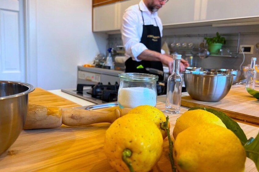 Sicilian Granita, Limoncello and Almond Sweets Cooking Experience 4