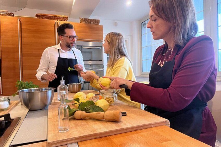 Sicilian Granita, Limoncello and Almond Sweets Cooking Experience 5
