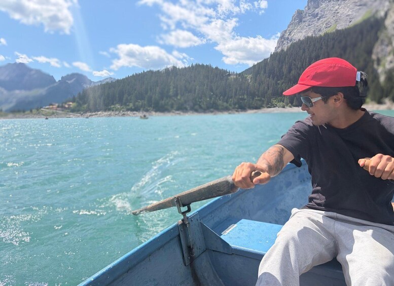 Picture 37 for Activity Kandersteg: Oeschinensee Panorama Hike with a Swiss Athlete 2