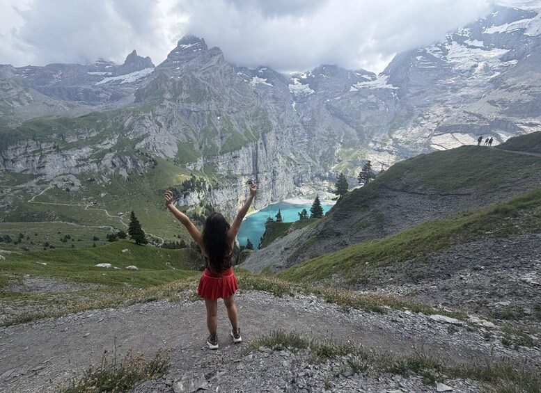 Picture 19 for Activity Kandersteg: Oeschinensee Panorama Hike with a Swiss Athlete 2