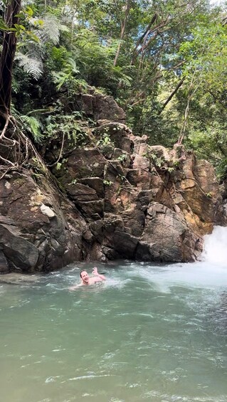 Picture 14 for Activity Okinawa: Jungle River Trek to Hidden Waterfall with Pickup 3