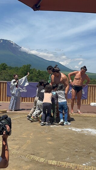 Picture 7 for Activity Mt Fuji Sumo | Photo with Wrestlers, Family & VIP, Yamanaka 2