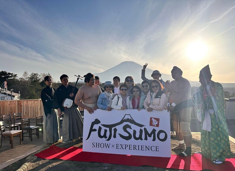 Picture 3 for Activity Mt Fuji Sumo | Photo with Wrestlers, Family & VIP, Yamanaka 3