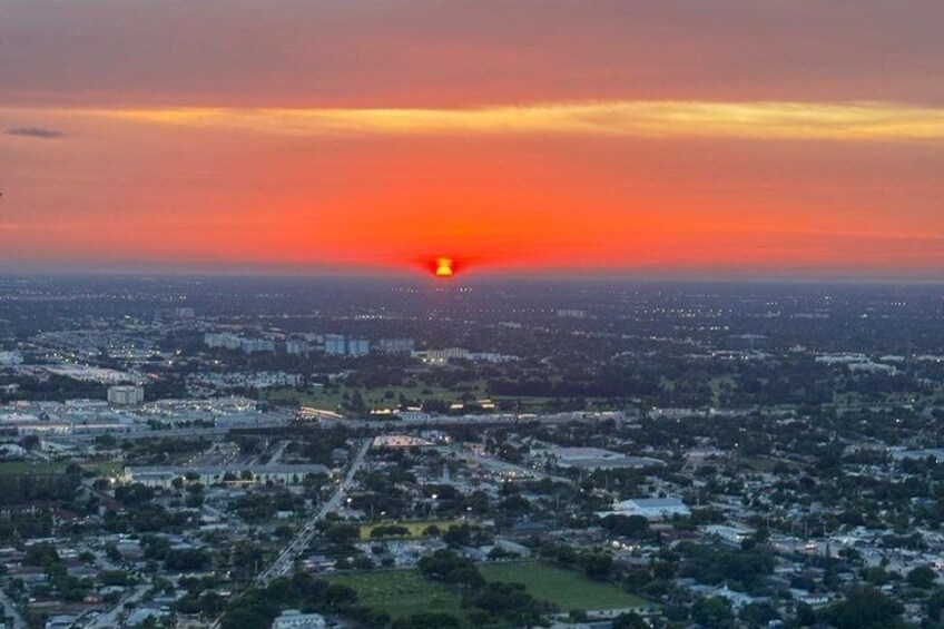Sunset Helicopter Tour Hollywood Beaches and Port Everglades 5