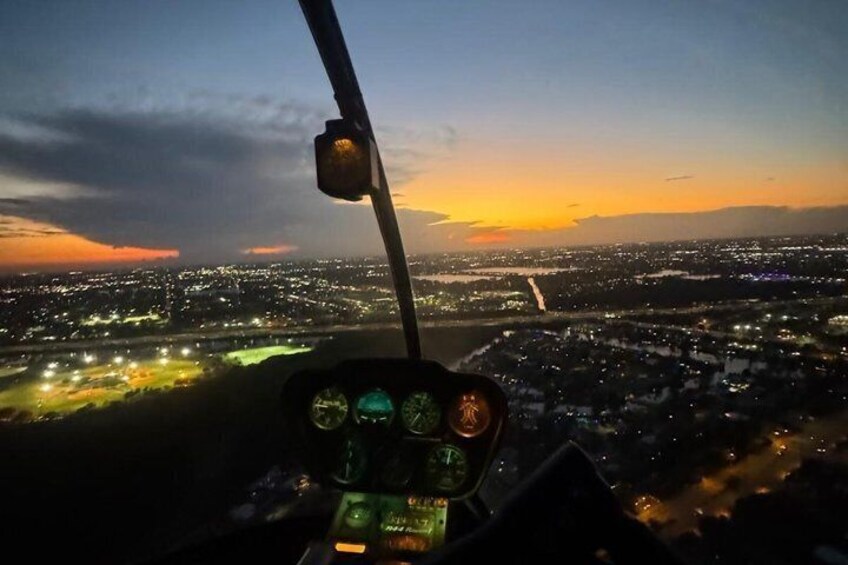 Sunset Helicopter Grand Tour: Lauderdale, Miami Beach, Everglades 2