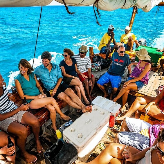 Picture 1 for Activity Zanzibar Safari Blue Adventure: Sandbank, Snorkeling & BBQ 2