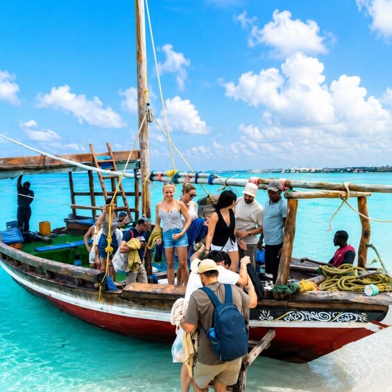 Picture 7 for Activity Zanzibar Safari Blue Adventure: Sandbank, Snorkeling & BBQ 5
