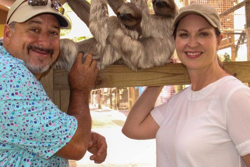 Roatan Sloth Monkeys Macaws,Chocolate Factory and Optional Rum Fa 5