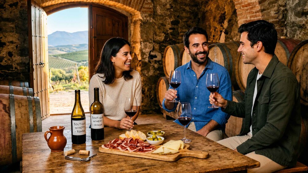 Ronda: Winery Tour, 4-Wine Tasting & Local Tapas 1