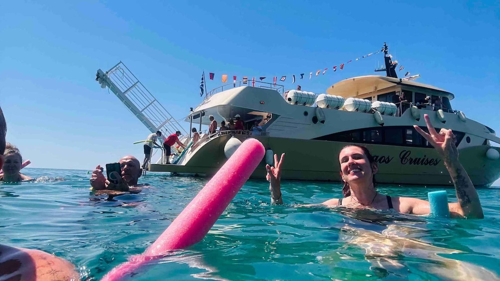 Picture 5 for Activity Thassos: Half Day Cruise with Swimming Stops 3