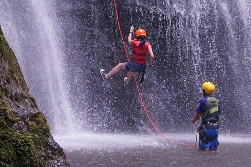 Waterfall Abseiling & White-Water Rafting Adventure from Kandy 3
