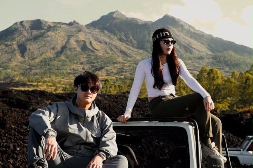 Mount Batur Sunrise Jeep Tour with Black Lava 4