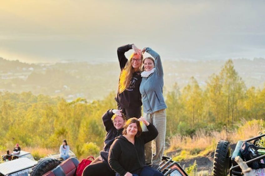 Mount Batur Sunrise Jeep Tour with Black Lava 2