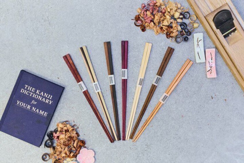 Tokyo Shinjuku Chopstick Making Workshop 2
