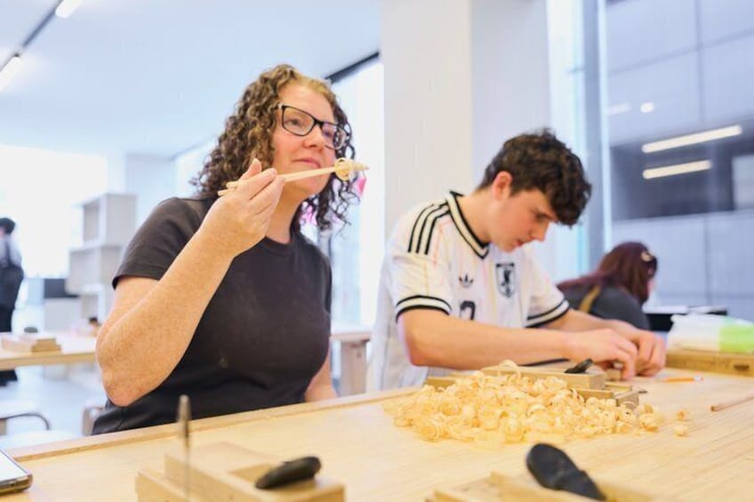Tokyo Shinjuku Chopstick Making Workshop 5