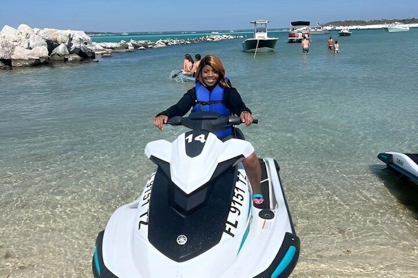 2 Hour Jet Ski Dolphin Tour to Shell Island 4