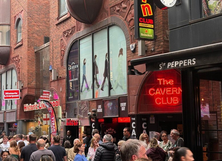 Picture 3 for Activity Liverpool: Private Beatles Taxi Tour with Guided Walk Finale 5
