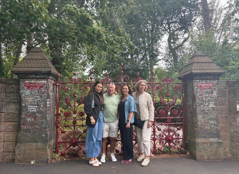 Picture 1 for Activity Liverpool: Private Beatles Taxi Tour with Guided Walk Finale 2