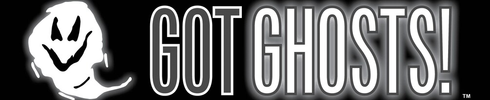 A stylized ghost logo and the text 'GOT GHOSTS!' 5