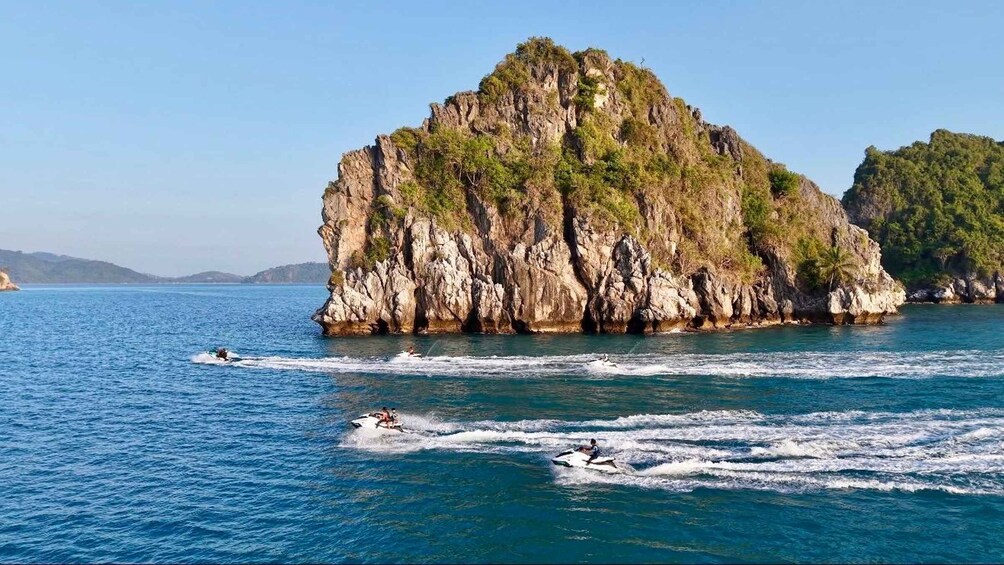 Picture 8 for Activity Koh Samui: Sunset Jetski Tour, Pig Island & Five Islands 4