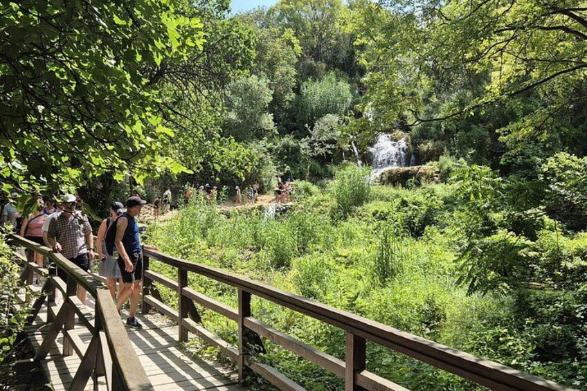 Split: Krka Waterfalls, River Cruise and Panoramic Viewpoint Tour 4