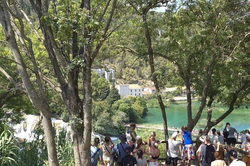 Split: Krka Waterfalls, River Cruise and Panoramic Viewpoint Tour 5
