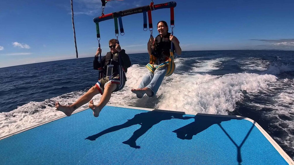Picture 2 for Activity Okinawa: Naha Parasailing Experience 3
