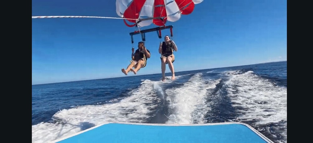 Picture 6 for Activity Okinawa: Naha Parasailing Experience 3