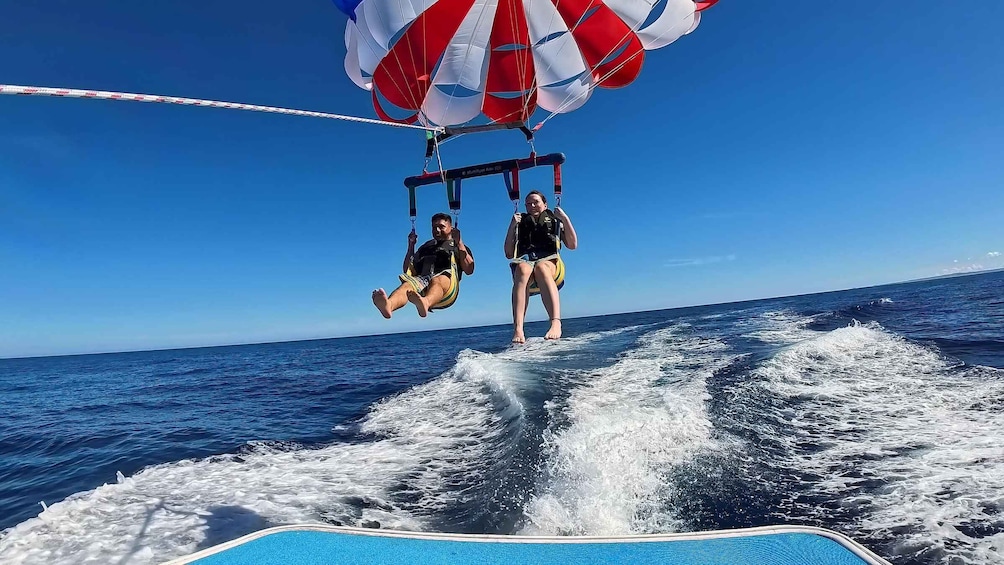 Picture 4 for Activity Okinawa: Naha Parasailing Experience 4