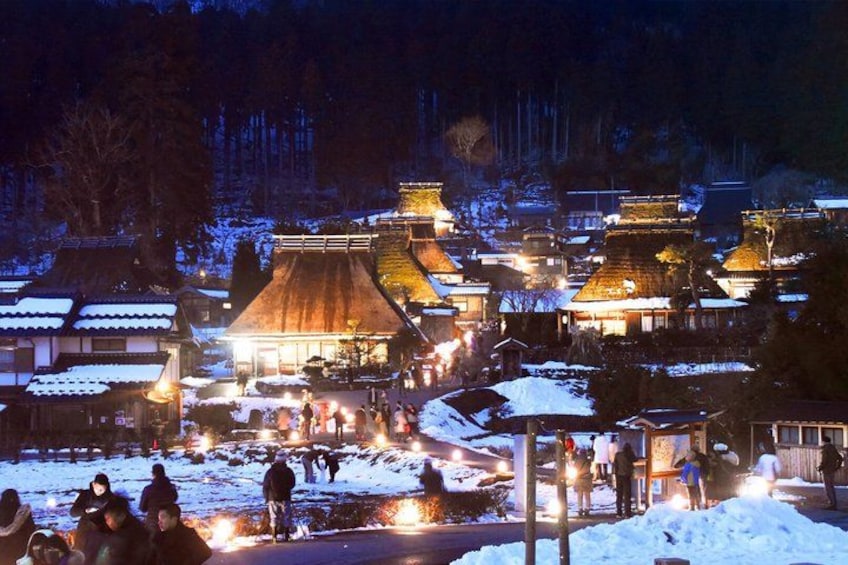 Amanohashidate Ine Funaya and Miyama Thatched Village Day Tour 3