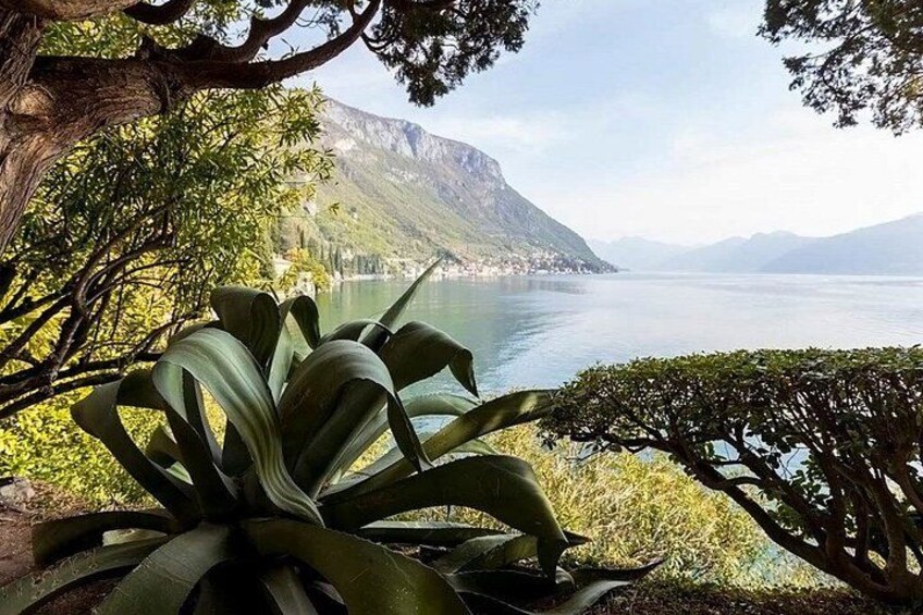 Entrance to the gardens of Villa Cipressi in Varenna on Lake Como 4