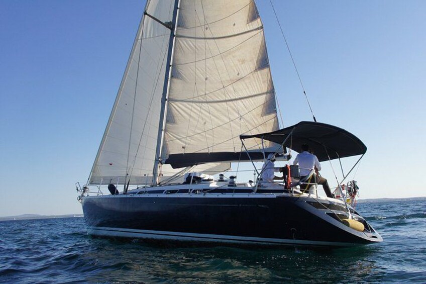 Sunset Dinner for 2 Alcudia sailing yacht 3