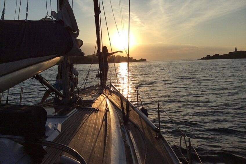 Sunset Dinner for 2 Alcudia sailing yacht 2